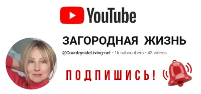 >Ютуб-канал ЗАГОРОДНОЙ ЖИЗНИ