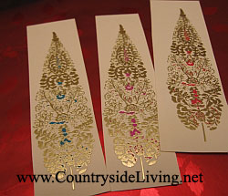 Этикетки (бирки, ярлыки) для новогодних подарков