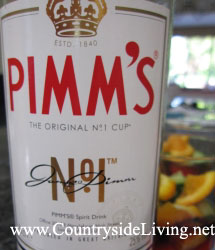 Pimm's the original №1 cup. Этот напиток лежит в основе коктейля Пиммс с фруктами и лимонадом