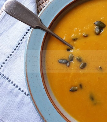 Суп из тыквы (тыквенный суп-пюре, крем-суп) со специями. Рецепт, как приготовить